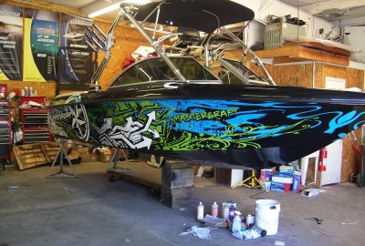 Boat graphics design Clearwater FL